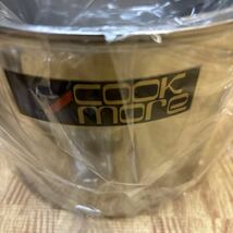 A1-150 クックモア　cook more 両手鍋 鍋　調理器具 おたま付き_画像2