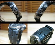 Y送料無料 ■673【CASIO カシオ】PROTREK プロトレック PRW-6000-1DR トリプルセンサー 電波ソーラー 腕時計_画像4