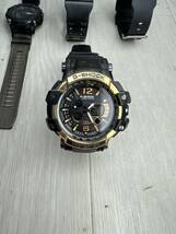 CASIO カシオ G-SHOCK GPW-1000 GA-2110ET 2200sklなど　電池電波ソーラーメンズ腕時計 計6点セットまとめて　動作未確認【ジャンク】_画像6