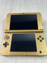 初期化済み　Nintendo 任天堂 ニンテンドー 3DSLL SPR-001 JPN ゴールド　ゲーム機 通電確認済み　【ジャンク】_画像2
