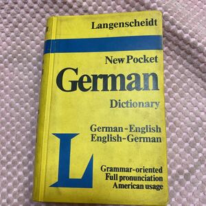 英独独英辞書　ドイツ語 Langenscheidt Standard German Dictionary 1970年　ヴィンテージ　レトロ