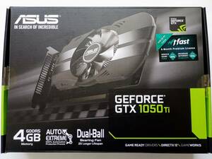 NVIDIA GeForce GTX 1050 Ti搭載グラフィックボード・ビデオカード ASUS PH-GTX1050TI-4G メモリ4GB 中古完動品 グラボ グラフィックカード