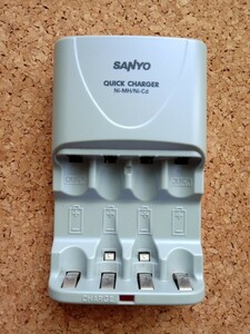 SANYO 急速充電器 NC-M55 ニッケル水素電池 単3/単4兼用 エネループ サンヨー