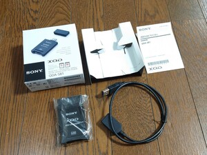 SONY XQDカードリーダー QDA-SB1 日本製 ソニー USB アダプター 変換アダプタ ネコポス ①