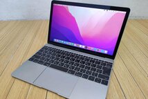 ★Apple MacBook Retina 12-inch 2016 m7@1.3G/8G/SSD512G/macOS12Monterey_画像1