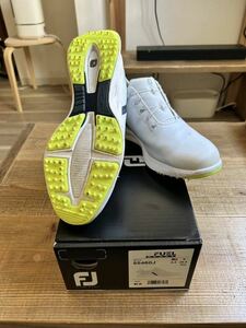 【中古品】FOOTJOY フットジョイ FJ FUEL SPORT BOA フューエル スポーツ ボア 2023モデル メンズ スパイクレス ゴルフシューズ 26.5cm