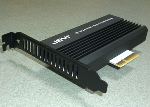 【MacPro最強最速化計画 NO.4 未使用 M.2/SSD】MacPro用 M.2/SSD/512GB(SM951AHCI)&PCIe大型ヒートシンク付ボード(起動ディスク動作確認済)