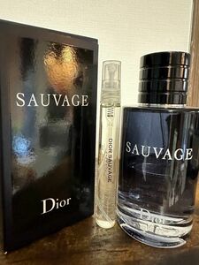 CHRISTIAN DIOR SAUVAGE EAU DE TOILLETE ディオール　オード　トワレ 10ml dior 香水