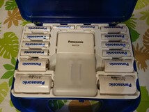 11XA01143 ◆Panasonic/パナソニック eneloop/エネループ 充電式ニッケル水素電池 充電器セット 動作確認済み◆_画像3