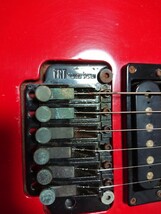 11XA01251 ◆エレキギター FERNANDES/フェルナンデス FRT TREMOLO SYSTEM トレモロシステム アイバニーズソフトケース付き◆_画像10