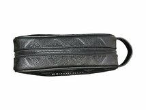 EMPORIO ARMANI (エンポリオアルマーニ) セカンドバッグ クラッチバッグ ハンドバッグ Y4R416 ブラック /027_画像5