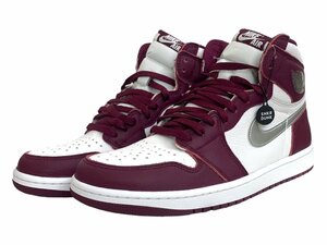 NIKE (ナイキ) AIR JORDAN 1 RETRO HIGH OG エアジョーダン 1 レトロハイ スニーカー 555088-611 27cm US9 パープル ホワイト メンズ/004