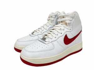 NIKE (ナイキ) WMNS AIR FORCE 1 SCULPT エア フォース1 ストラップレス スニーカー DC3590-100 25cm US8 ジムレッド ウィメンズ/028