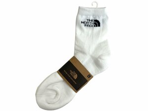 THE NORTH FACE (ザノースフェイス) QUICK DRY SOCKS SET クイックドライ 靴下 セット 韓国ライン NY4LP00A L 26cm-28cm 白 メンズ/004