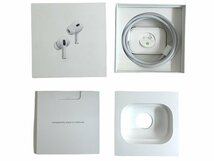 Apple Airpods Pro 第２世代 充電ケース USB-C ワイヤレス ノイズキャンセリング カナル型 IP54 箱付き MTJV3J/A ホワイト 家電/004_画像9