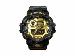 CASIO (カシオ) G-SHOCK Gショック デジアナ腕時計 クォーツ GA-710GB ブラック ゴールド メンズ/091