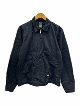 DICKIES (ディッキーズ) ワークジャケット 裏キルティング 中綿 ポリエステル コットン S ブラック メンズ/028_画像1