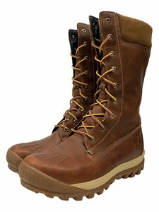 Timberland (ティンバーランド) ロングブーツ スノーブーツ レザー プリマロフト A17SK 5116 US 8 25cm ブラウン メンズ /036