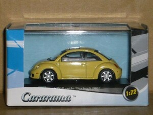 1/72 Cararama VW Beetle Turbo S2002 黄