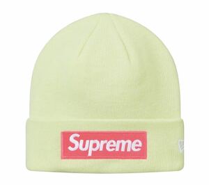 激レア 新品未使用 supreme BOX LOGO BEANIE MINT ニット帽 ビーニー JORDAN NIKE fw ss 23 S KITH Mitchell & Ness stussy awake NUPTSE