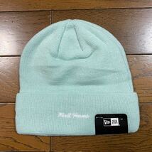 激レア 新品未使用 supreme BOX LOGO BEANIE ICE BLUE ビーニー ニット帽 NIKE 17 aw 23 ミッチェル ネスS KITH stussy S TNF GTX NUPTSE_画像3