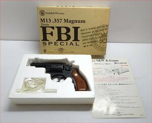 Bana8◆ジャンク◆S&W スミスアンドウエッソン M13.357 Magnum 3inch FBI SPECIAL