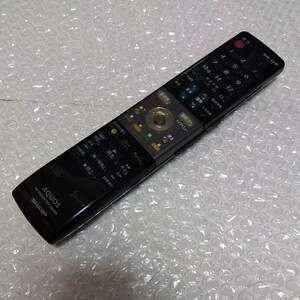 全ボタン動作確認済み 【匿名配送料210円！】　SHARP GA559PA (DV-ACW52 DV-ACW55 DV-ACW60用)リモコン 側面欠け有り