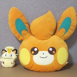 【ポケットモンスター 】パモット フェイスクッション ニャース手さげセット
