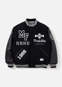 ★NEIGHBORHOOD NH X MAJOR FORCE . STADIUM JACKET ネイバーフッド 232SZMFN-JKM01S★