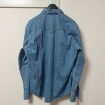 リーバイス Levi's 長袖デニム ウエスタンシャツ XL Western インディゴ 06A2206 _画像2