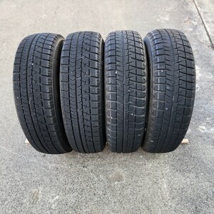 155/65r14 中古スタッドレス　4本セット　BS VRX BSレボGZ