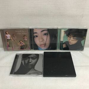 Y0116A 宇多田ヒカル CD アルバム 5本セット Wait&See リスク/FIRST LOVE/Distance/DEEP RIVER/SINGLE COLLECTION VOL.2/邦楽 東芝EMI 