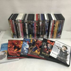 Y0122A 洋画 DVD まとめ★35本セット アクション/ホラー/コメディ/スパイダーマン/バイオハザード/ソウ/ダイハード/スピリット/2012/他 