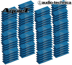 送料無料 オーディオテクニカ デッドニング バイブレーションコントローラー 制振材 AT-AQ452 （10枚入）×10個セット