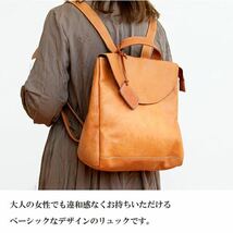 リュック レディース 本革 革 レザー ズッケロ フェス YKK 通勤 通学 人気 大人 プレゼント 送料無料 ホワイトデー 47511_画像2