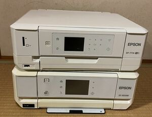 ●EPSON インクジェットプリンター ep-805aw ep-777a EP エプソン AW 2点 2台 まとめ●