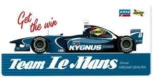 ステッカー　フォーミュラ・ニッポン　2008年　チーム・ルマン　キグナス石油 スノコ　石浦宏明　Team Le Mans KYGNUS SUNOCO