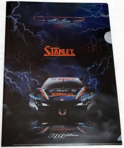 クリアファイル　SUPER GT 2023　STANLAY (TEAM KUNIMITSU) 山本尚貴 牧野任祐　チーム国光　HONDA NSX-GT スタンレー電気　ホンダ 