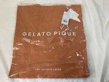 ★未使用未開封★ GELATO PIQUE ホビートートバッグ CORAL ◎タグ付き◎ ジェラートピケ コーラル トートバック ジェラピケ_画像1