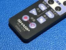 送料無料 中古 SHARP テレビ/ビデオ リモコン G1025SA 除菌 清掃済 安心の保証有 (管理No 10-383)_画像3