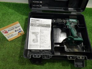 ハイコーキ コードレス振動ドライバドリル DV18DD 通電確認済み 本体 ケース 中古品 美品 240116