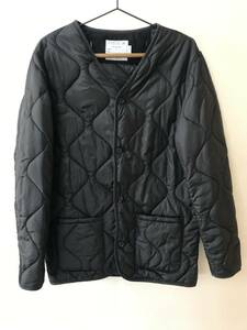 grn ジーアールエヌ トップス キルティングジャケット （サーモライト）メンズ サイズ3 ブラック[WT-1262]