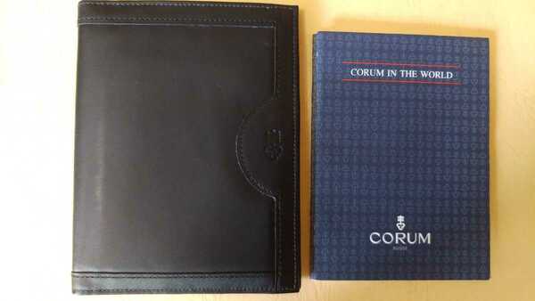【CORUM】コルム、状態のいいギャラケース及び冊子2さつ