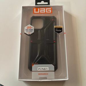 UAG アップルiPhone12/12Pro 用ヘビーデューティケブラー耐衝撃ケース