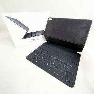 中古☆Apple iPadPro用 スマートキーボード MU8H2J/A 第3世代用 日本語キーボード JIS Smart Keyboard Folio アップル 動作良好 送料無料