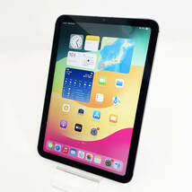 極上品☆Apple iPad mini6 Cellular MK8F3J/A グレイ 第6世代 指紋認証 動画視聴 Touch ID 8.3インチ アイパッドミニ タブレット 送料無料_画像2