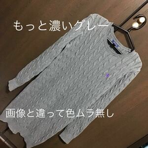 ポロラルフローレン♪着用3回♪ホームクリーニング済♪子供用155cm♪素敵デザイン♪ロングチュニックにも