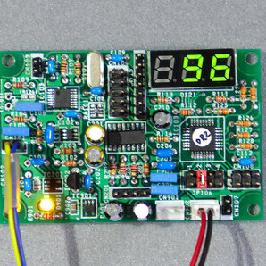 ★ ES9023/DACとLC89091/DAI ：クロック表示付き完成基板：5Vで動作しますの画像3