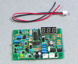 ★ ES9023/DACとLC89091/DAI ：クロック表示付き完成基板：5Vで動作します