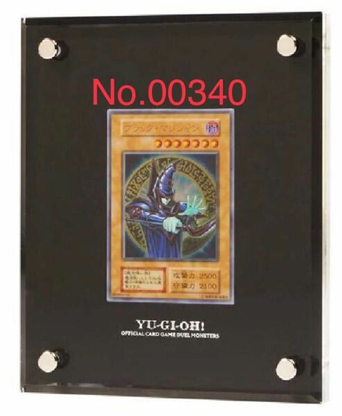 遊戯王OCGデュエルモンスターズ 「ブラック・マジシャン」スペシャルカード（ステンレス製）